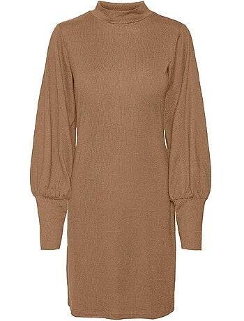 Vero Moda Malena - Robe Castanha para Mulher