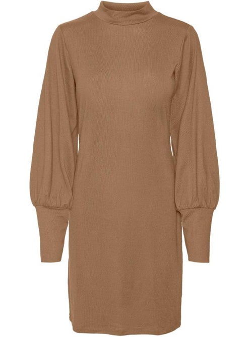 Vero Moda Malena - Robe Castanha para Mulher - Kiabi Vero Moda Malena - Robe Castanha para Mulher - Kiabi