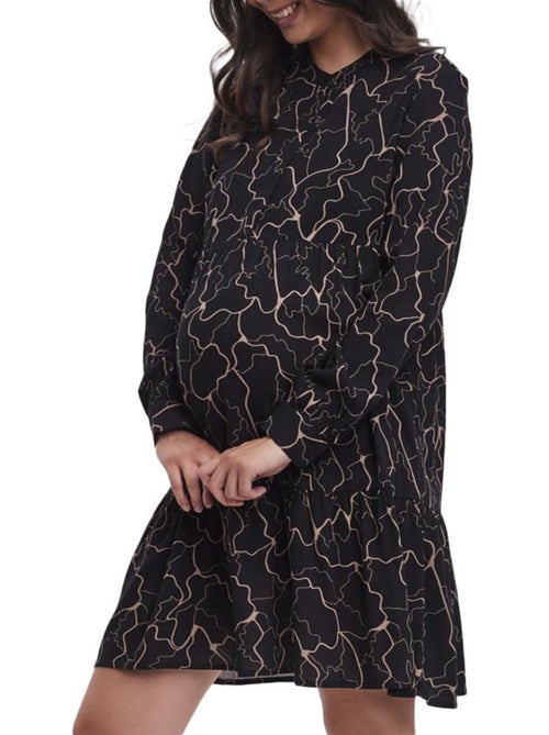 Vero Moda Manna - Robe de Gravidez Preta para Mulher - Kiabi Vero Moda Manna - Robe de Gravidez Preta para Mulher - Kiabi