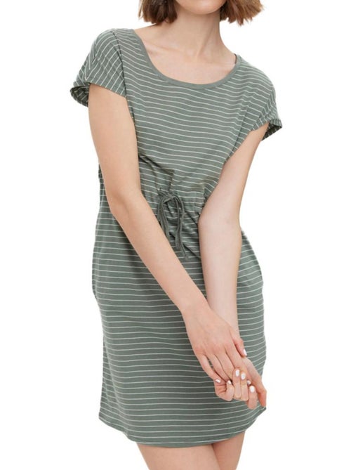 Vero Moda Mapril - Robe Verde para Mulher - Kiabi Vero Moda Mapril - Robe Verde para Mulher - Kiabi