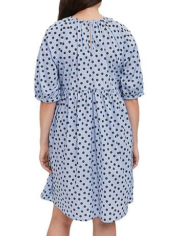 Vero Moda Meva Robe de Gravidez Azul para Mulher