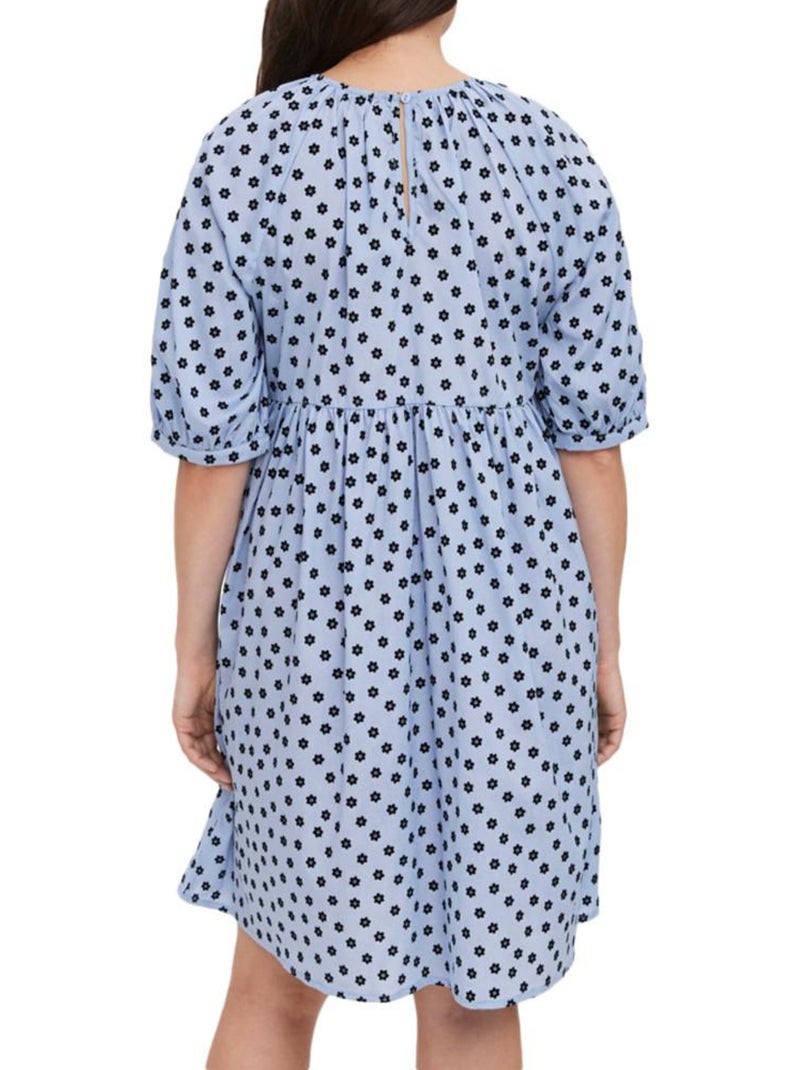 Vero Moda Meva Robe de Gravidez Azul para Mulher Azul - Kiabi