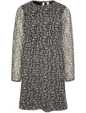 Vero Moda Milla - Robe Floral Rosa para Menina