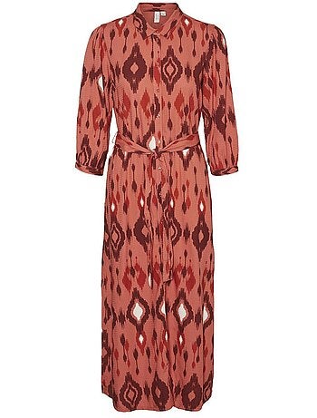 Vero Moda Mille Robe de Chambre Rosa para Mulher