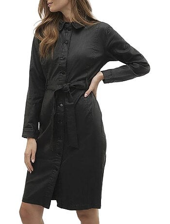 Vero Moda Nelly - Robe Preta para Mulher
