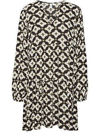 Vero Moda Nora: Robe Preta Elegante para Mulher