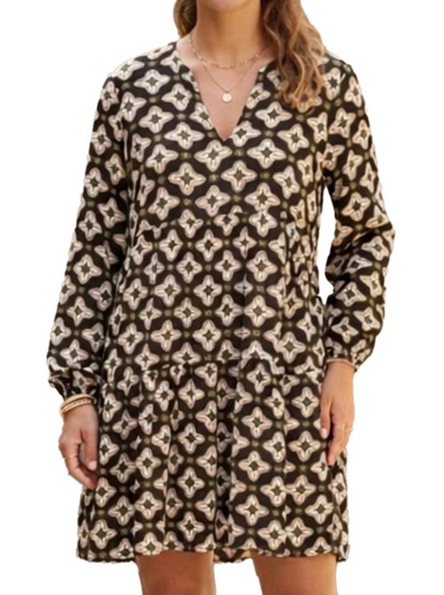 Vero Moda Nora: Robe Preta Elegante para Mulher - Kiabi Vero Moda Nora: Robe Preta Elegante para Mulher - Kiabi