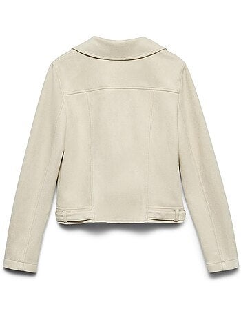 Vero Moda Senira: Casaco Bege para Mulher