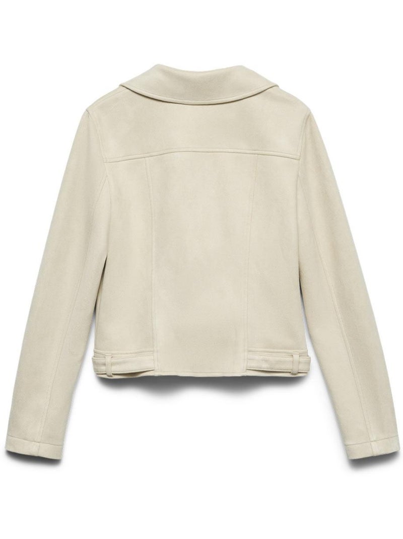 Vero Moda Senira: Casaco Bege para Mulher Bege - Kiabi
