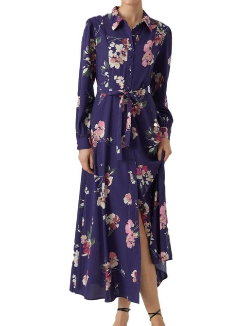 Vero Moda Shilah Naja: Robe de Mulher com Padrão Marinho - Kiabi Vero Moda Shilah Naja: Robe de Mulher com Padrão Marinho - Kiabi