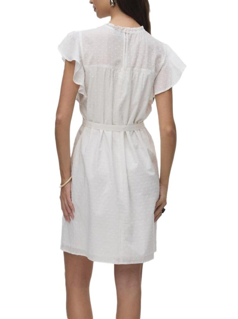 Vero Moda Trine - Robe Branca para Mulher Branco - Kiabi