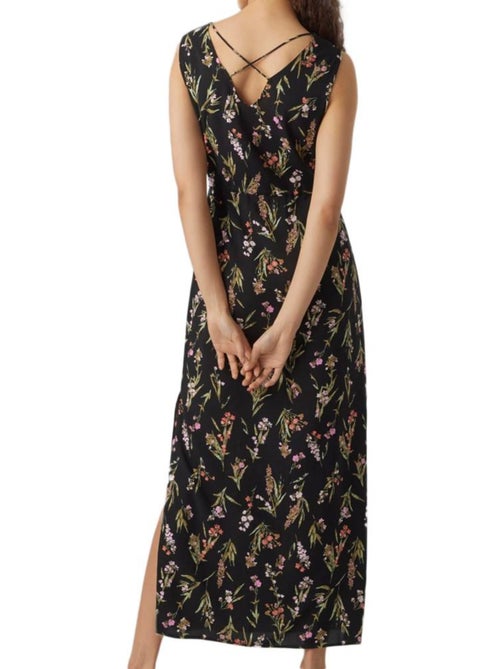 Vero Moda Vestido Comprido Preto/Verde para Mulher 10286770 - Kiabi Vero Moda Vestido Comprido Preto/Verde para Mulher 10286770 - Kiabi