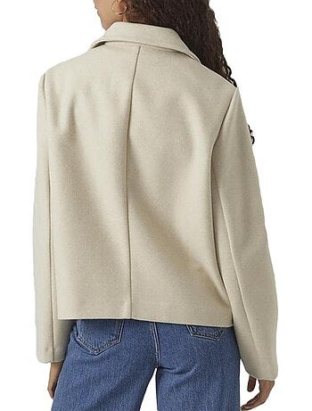 Vero moda vincemia: casaco bege de mulher