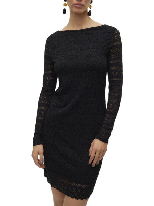 Vero Moda Zoé - Robe Preta para Mulher - Kiabi