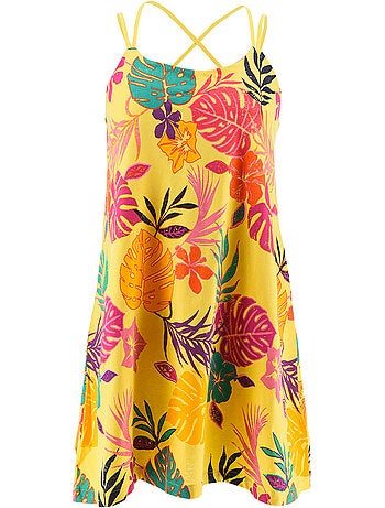 Vestido - amarelo - longboard