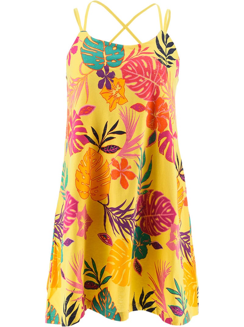 Vestido - amarelo - longboard Amarelo - Kiabi