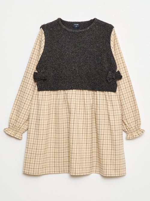 Vestido 2 em 1 - Kiabi