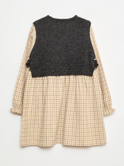 Vestido 2 em 1 - Kiabi