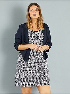 Vestido 2 em 1 com casaco - Kiabi