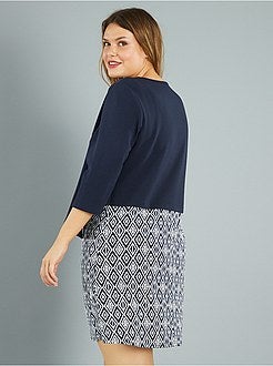 Vestido 2 em 1 com casaco - Kiabi