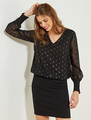 Mulher do 34 até 48 - Vestido 2 em 1: saia e camisa - Kiabi