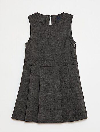 Vestido acima do joelho liso