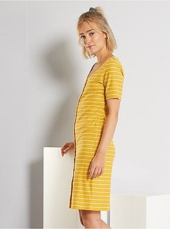 Vestido às riscas 'JDY' - Kiabi