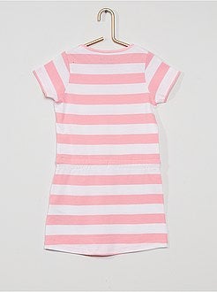 Vestido às riscas - Kiabi