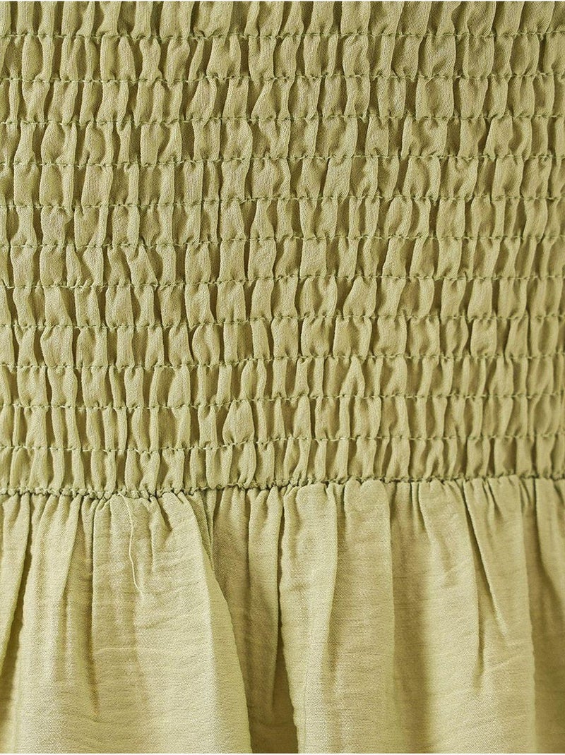 Vestido ayrobin com alças bdart Verde - Kiabi