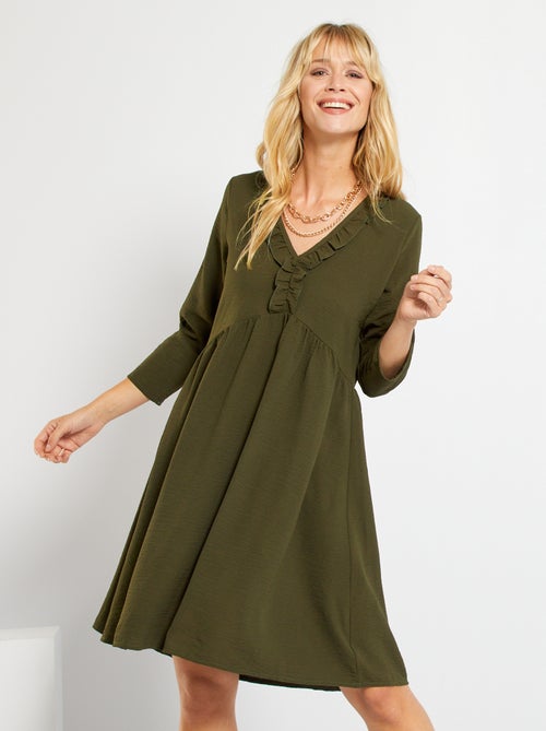 Vestido babydoll - Kiabi