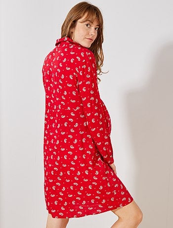 Futura mamã - Vestido babydoll pré-mamã - Kiabi