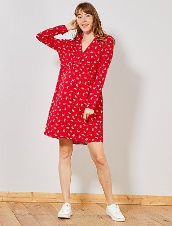 Futura mamã - Vestido babydoll pré-mamã - Kiabi