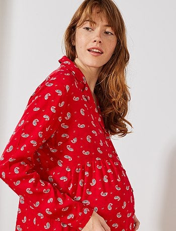 Futura mamã - Vestido babydoll pré-mamã - Kiabi