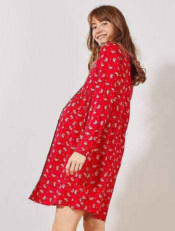 Futura mamã - Vestido babydoll pré-mamã - Kiabi