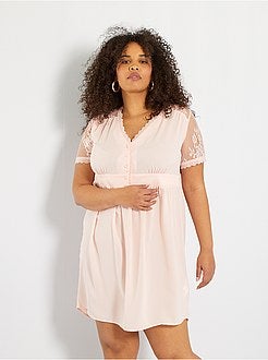 Vestido babydoll - Kiabi