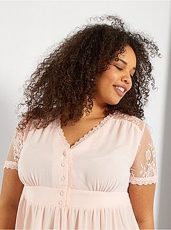 Vestido babydoll - Kiabi