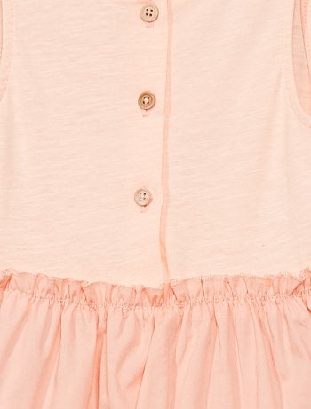 Vestido bi-matéria - Kiabi