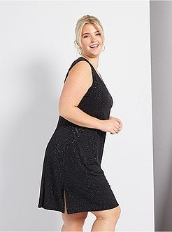 Vestido brilhante - Kiabi