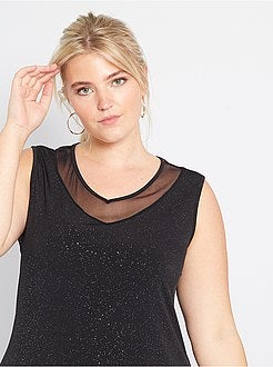 Vestido brilhante - Kiabi