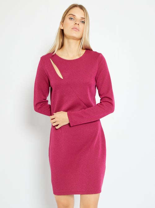 Vestido brilhante - Kiabi