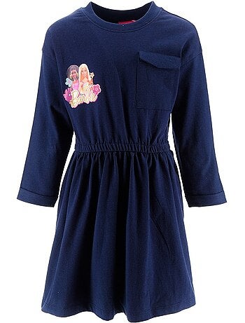 Vestido calças de ganga barbie menina | licença oficial