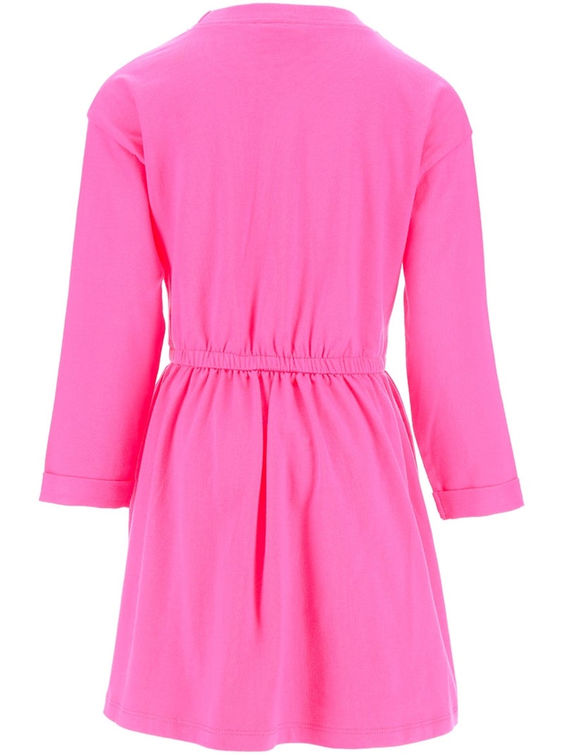 Vestido calças de ganga barbie menina | licença oficial Rosa - Kiabi