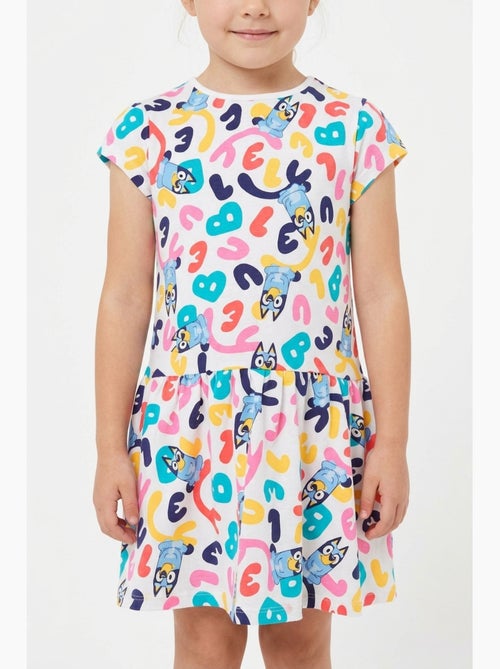 Vestido calças de ganga bluey menina | licença oficial - Kiabi Vestido calças de ganga bluey menina | licença oficial - Kiabi