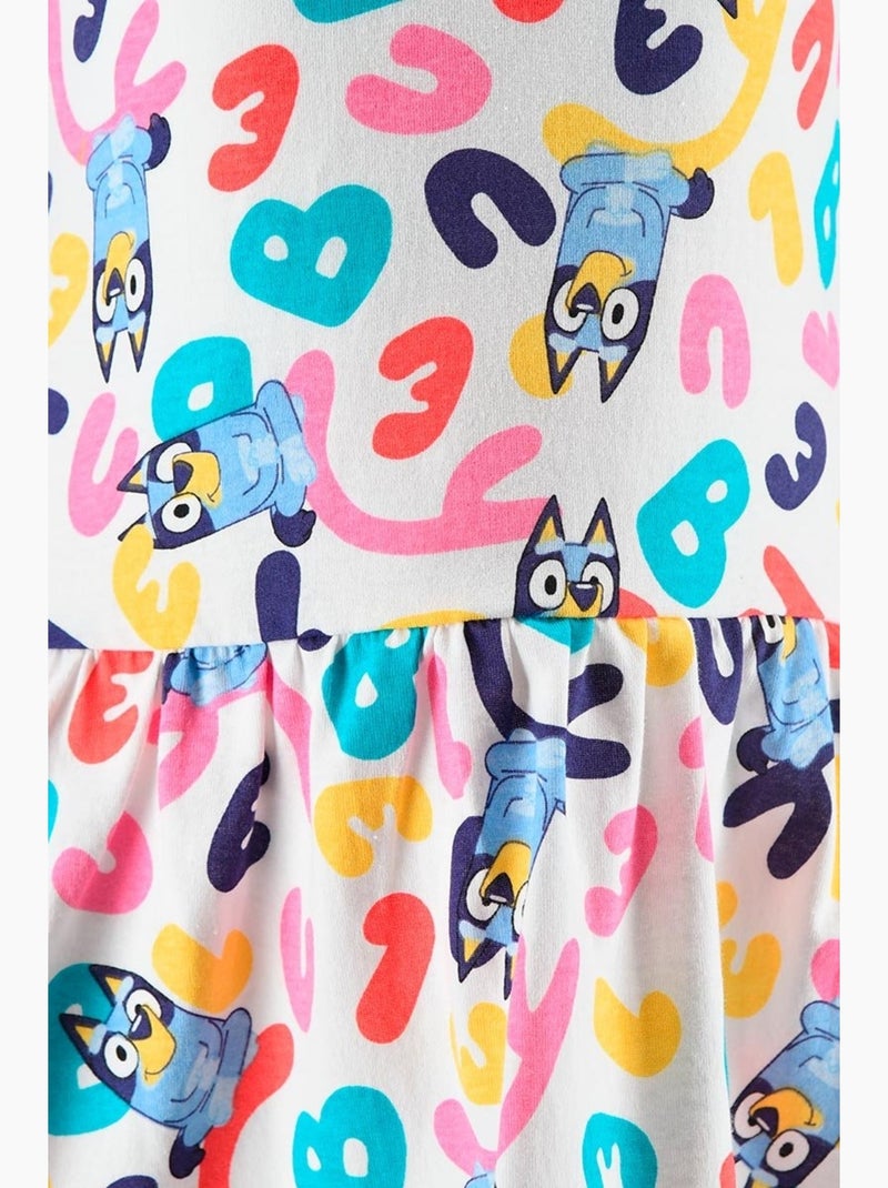 Vestido calças de ganga bluey menina | licença oficial Branco - Kiabi