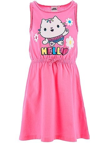 Vestido calças de ganga gabby's dollhouse menina | licença oficial