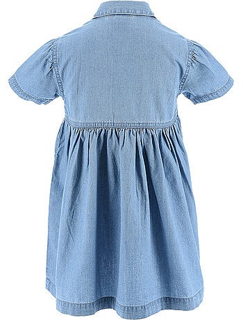 Vestido calças de ganga hello kitty azul menina | licença oficial