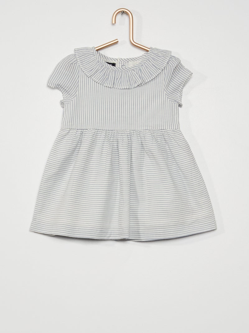 Vestido + calções bloomer estampados BRANCO - Kiabi