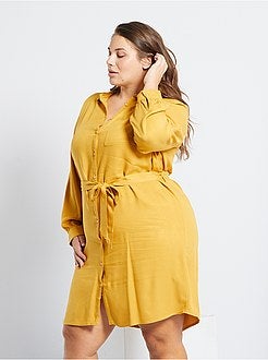 Vestido-camisa - Kiabi