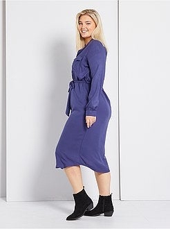 Vestido-camisa - Kiabi