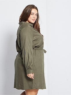 Vestido-camisa - Kiabi